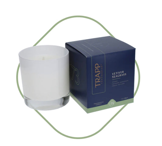 Vetiver Seagrass 7oz Candle